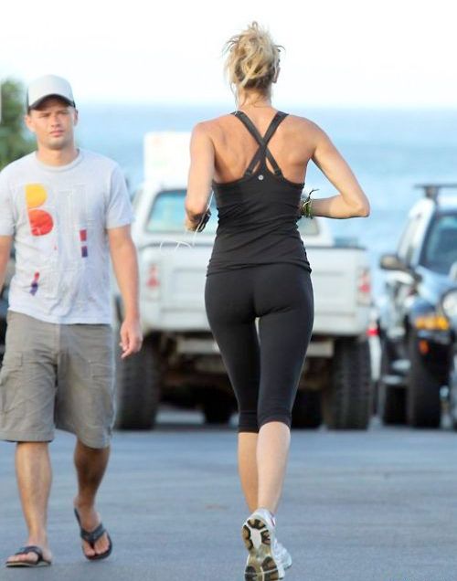 Did These Celebs Really Not Realize Their Yoga Pants Were 