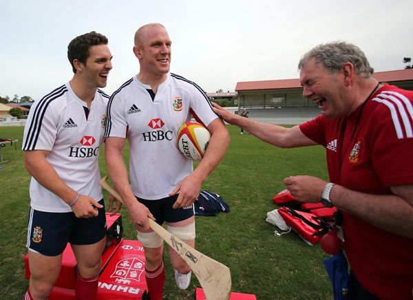 George North, Paul O'Connell and Paddy Rala O'Reilly 20/6/2013