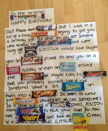 Pic: Irish dad receives one of the best birthday cards you will ever