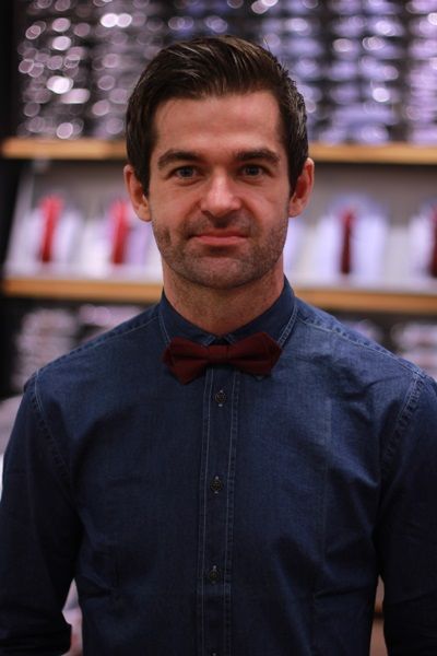 Gagliardi Denim Shirt and Bow Tie