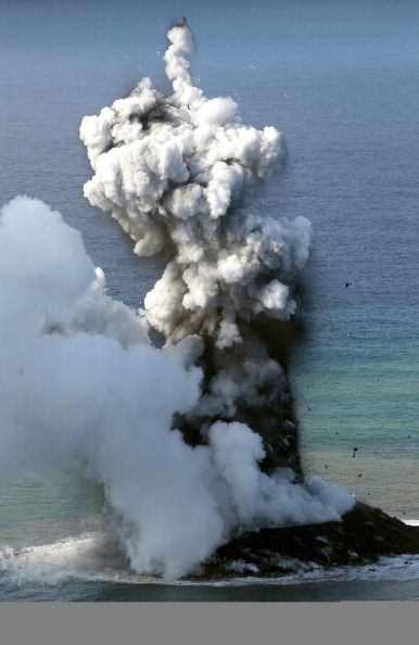 Submarine Eruption Gives Birth To A New Island In Japan