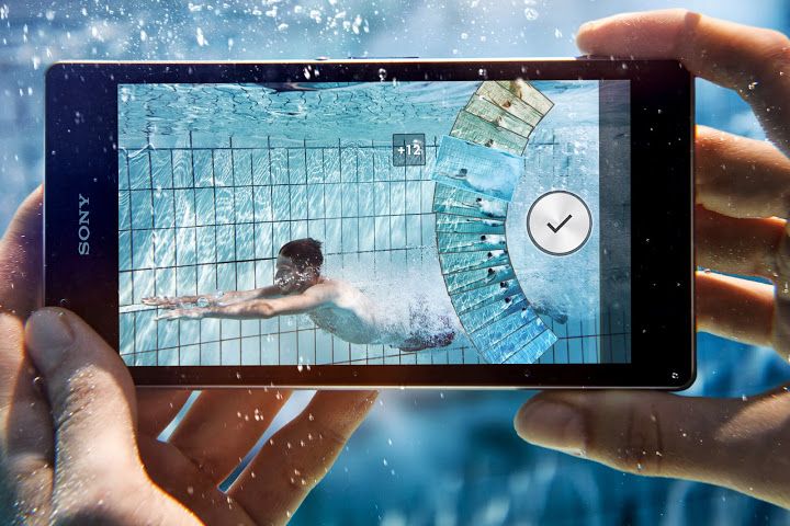 Xperia under water