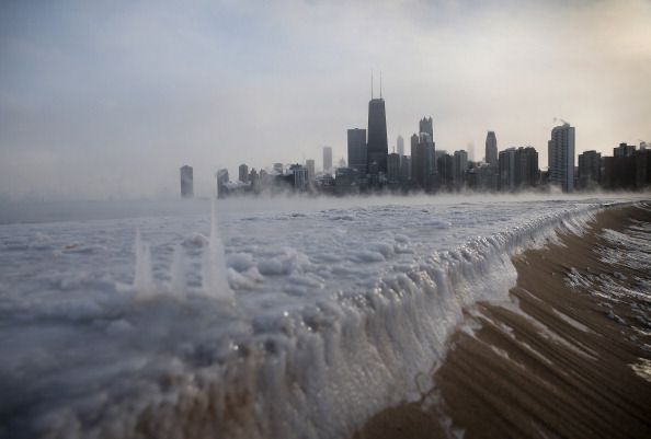 Sub-Zero Temperatures Put Chicago Into Deep Freeze