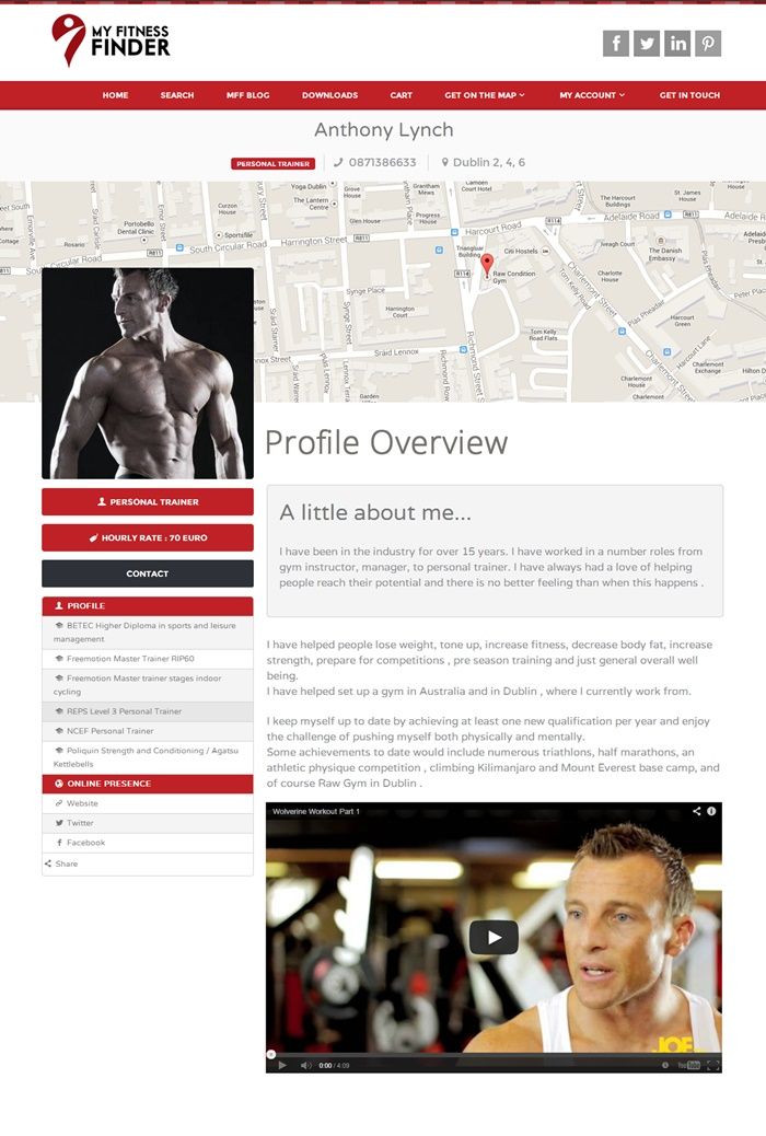 my fitness finder 2