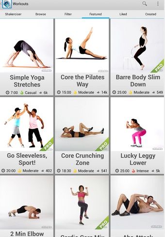 workout app