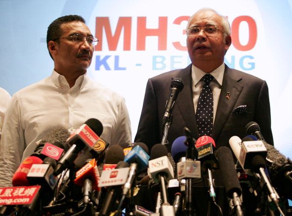 Malaysian Prime Minister Najib Razak Attends Press Conference