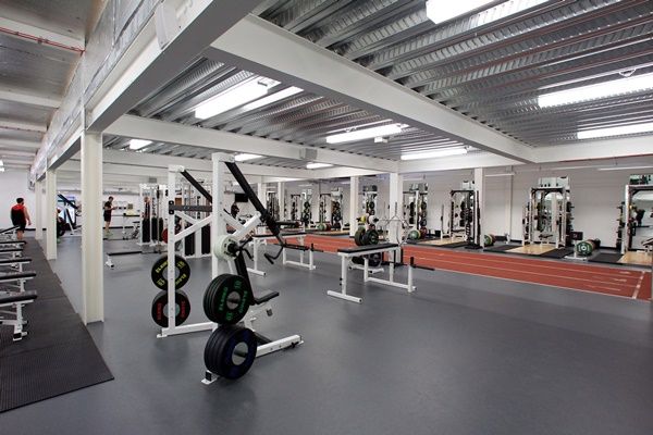 General view of the gym area 2/4/2014