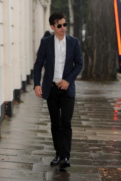 Alex Turner Sightings In London - September 13, 2013