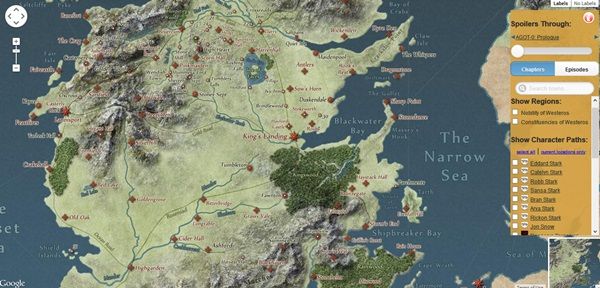game of thrones interactive map