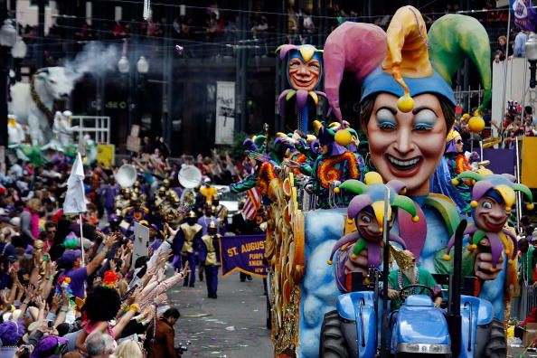 New Orleans Celebrates Mardi Gras