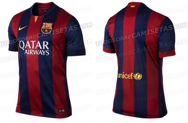 Barca shirt 201415