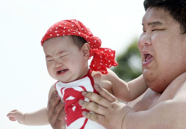 JAPAN-BABY-CRY-SUMO