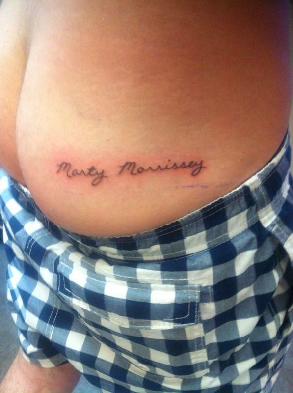 Marty Morrissey Tattoo