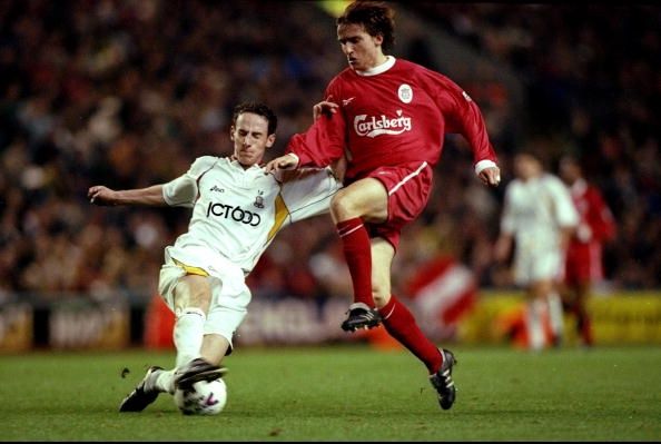 Vladimir Smicer and Andy O''Brien
