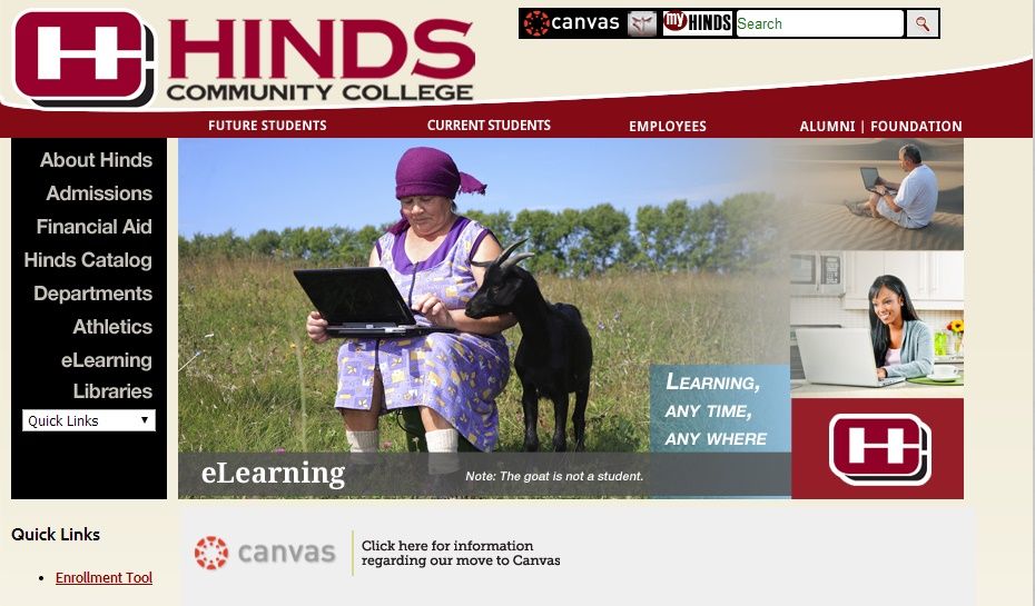 Hinds College Goats