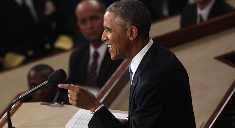 President Obama Delivers State Of The Union Address