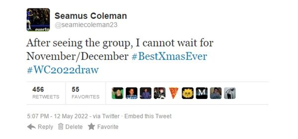 Coleman tweet