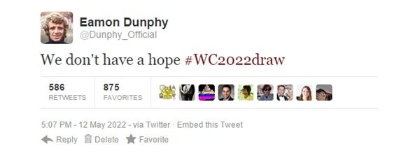Dunphy tweet