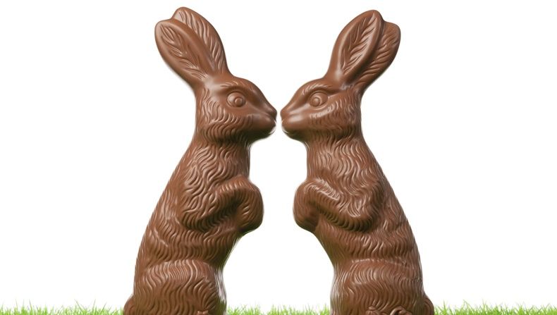 Easter Bunny Couple