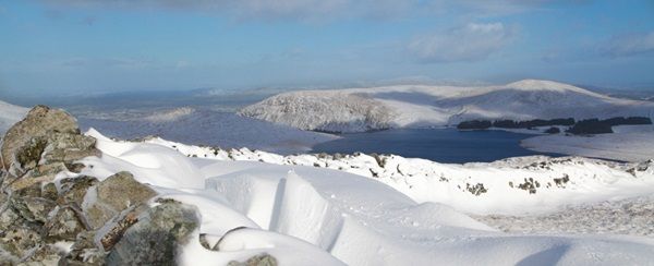 Snow in the Mourne Mountains