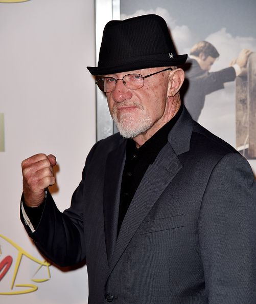 LOS ANGELES, CA - JANUARY 29:  Actor Jonathan Banks arrives at the series premiere of AMC's "Better Call Saul" at the Regal Cinemas L.A. Live on January 29, 2015 in Los Angeles, California.  (Photo by Kevin Winter/Getty Images)