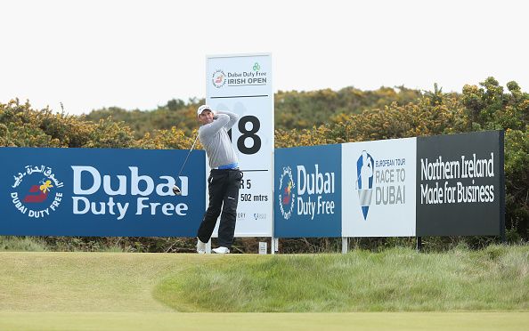 during the Second Round of the Dubai Duty Free Irish Open Hosted by the Rory Foundation at Royal County Down Golf Club on May 29, 2015 in Newcastle, Northern Ireland.