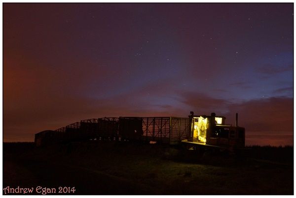 Sky Train at Lough Boora
