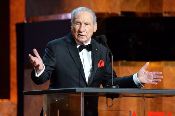 HOLLYWOOD, CA - JUNE 05:  Director Mel Brooks speaks onstage at the 2014 AFI Life Achievement Award: A Tribute to Jane Fonda at the Dolby Theatre on June 5, 2014 in Hollywood, California. Tribute show airing Saturday, June 14, 2014 at 9pm ET/PT on TNT.  (Photo by Frazer Harrison/Getty Images for AFI)
