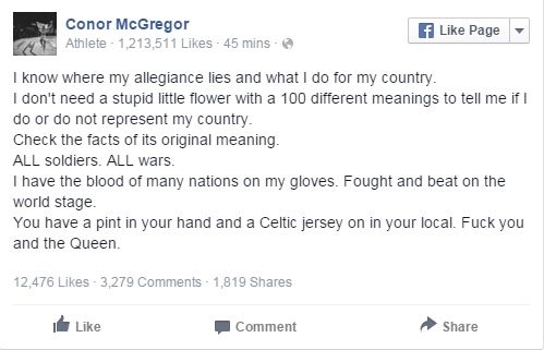 McGregor message