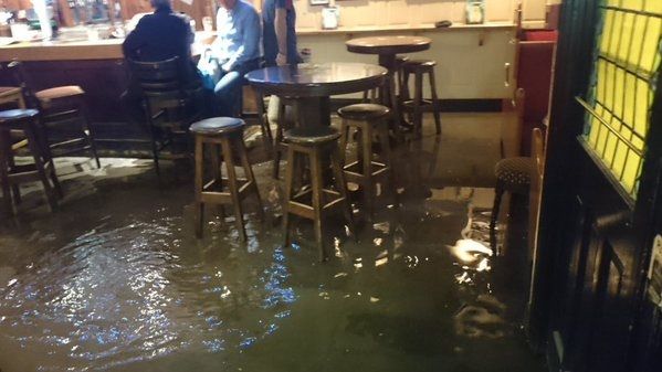 Cork pints floods