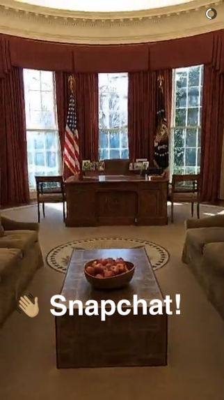 The White House Snapchat
