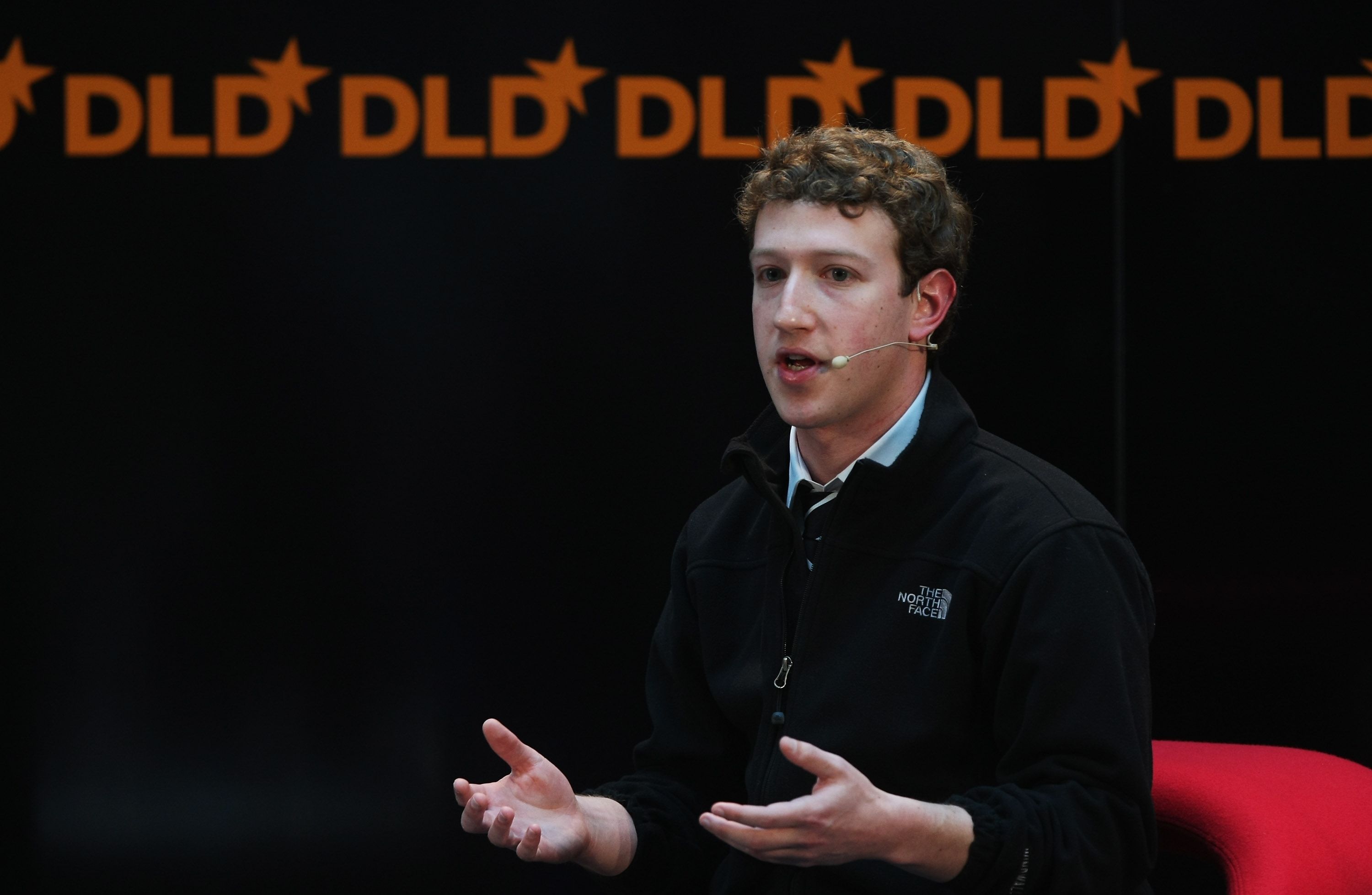 MUNICH, GERMANY - JANUARY 27: Mark Zuckerberg, CEO of Facebook, attends the Digital Life Design (DLD) conference on January 27, 2009 in Munich, Germany. DLD brings together global leaders and creators from the digital world. (Photo by Ralph Orlowski/Getty Images for Burda Media)