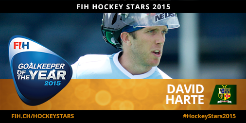 David Harte Hockey best keeper