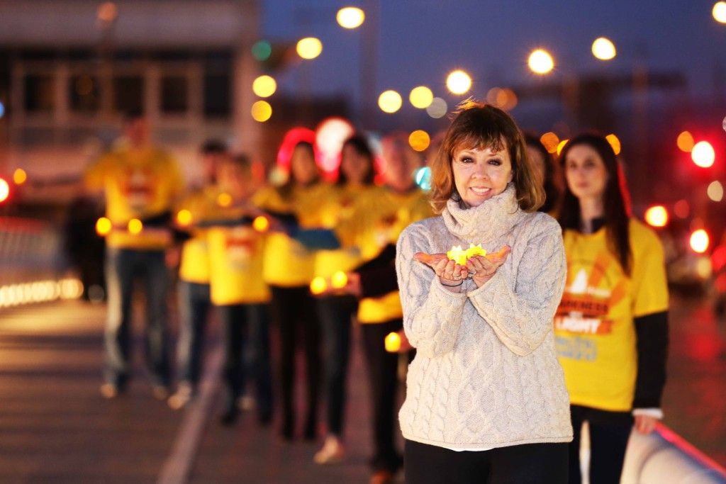 NO REPRO FEE Released 14/03/2016 Launch of Darkness into Light 2016. Pictured is Joan Freeman, Founder of Pieta House at the launch of Darkness into Light 2016 supported by Electric Ireland. Darkness Into Light will take place in over 100 venues in Ireland and across the world on Saturday 7 May at 4.15am. To register visit www.darknessintolight.ie Photography: Sasko Lazarov/Photocall Ireland