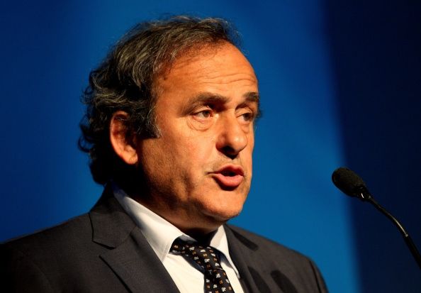 ROME, ITALY - SEPTEMBER 10: UEFA President Michel Platini attends a UEFA Conference 'Respect Diversity' on September 10, 2014 in Rome, Italy. (Photo by Paolo Bruno/Getty Images)