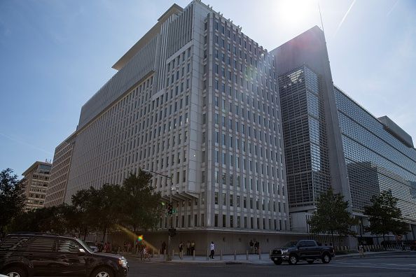 WASHINGTON, USA - AUGUST 26: The World Bank headquarters in Washington, USA on August 26, 2016. (Photo by Samuel Corum/Anadolu Agency/Getty Images)