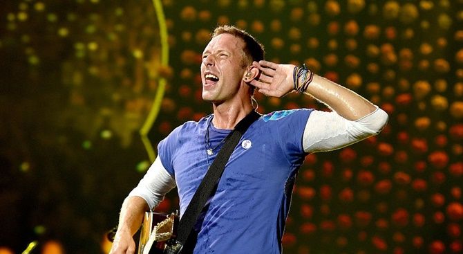 of Coldplay performs at the Rose Bowl on August 20, 2016 in Pasadena, California.
