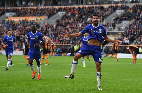 HULL, ENGLAND - OCTOBER 01: during the Premier League match between Hull City and Chelsea at KC Stadium on October 1, 2016 in Hull, England. (Photo by Shaun Botterill/Getty Images)