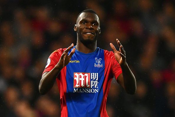 LONDON, ENGLAND - OCTOBER 15: Christian Benteke of Crystal Palace reacts during the Premier League match between Crystal Palace and West Ham United at Selhurst Park on October 15, 2016 in London, England. (Photo by Dan Mullan/Getty Images)