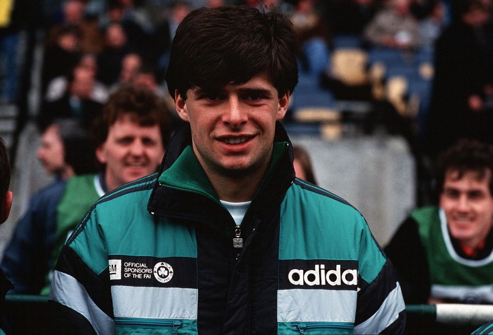 23/3/1988 Niall Quinn of the Republic of Ireland Mandatory Credit ©INPHO/Billy Stickland