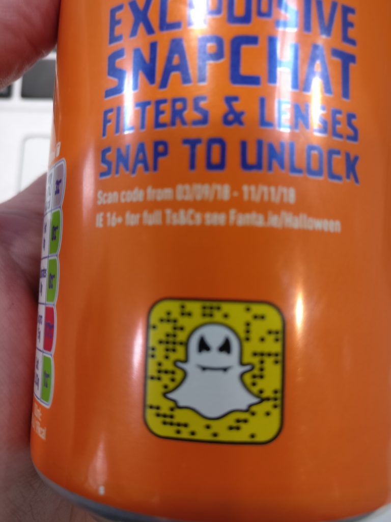 Snapchat code