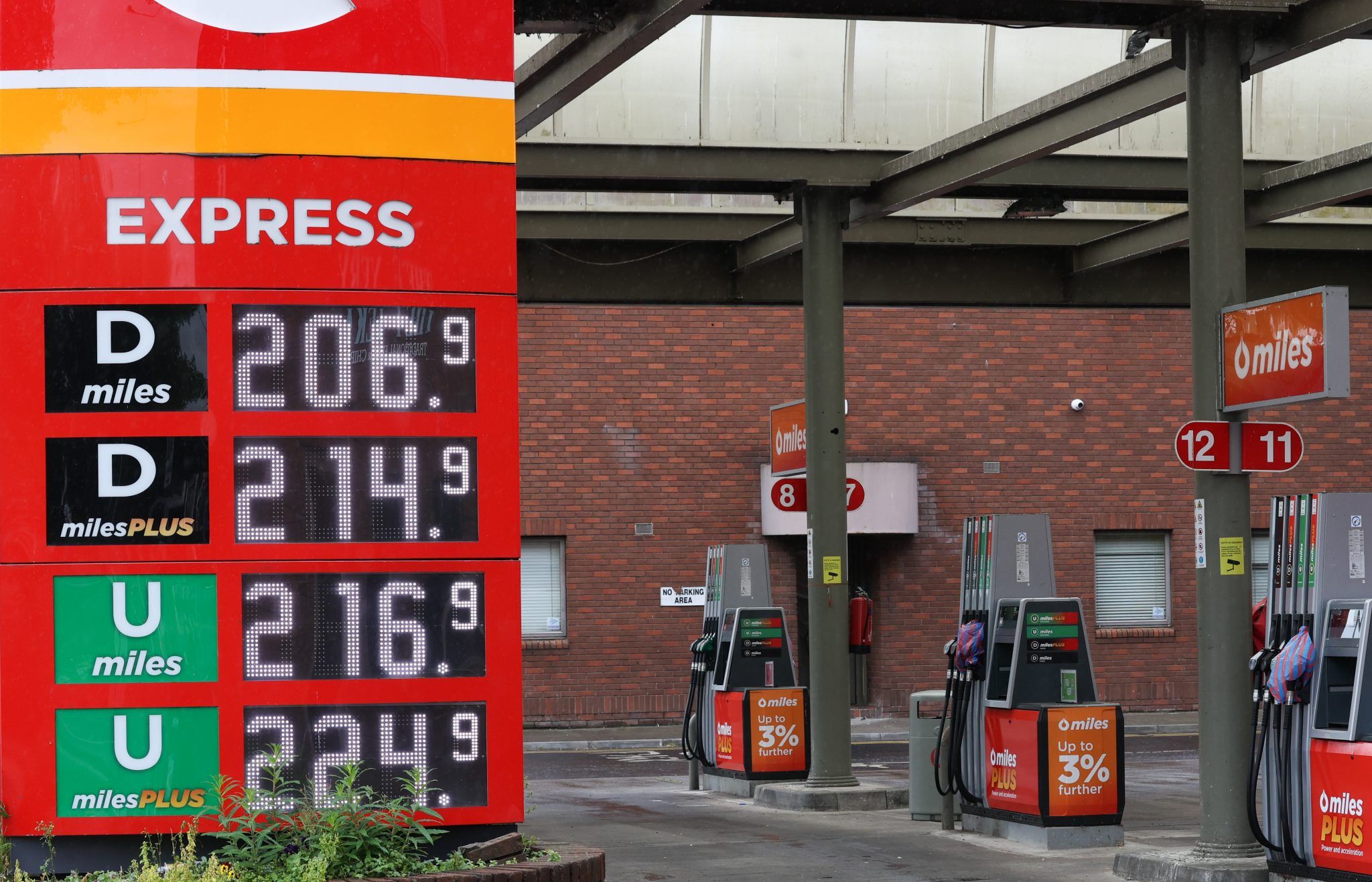 Fuel price surge Ireland