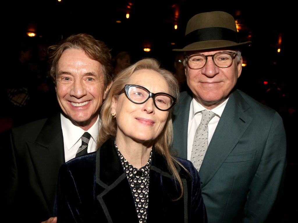 Steve Martin, Martin Short and Meryl Streep