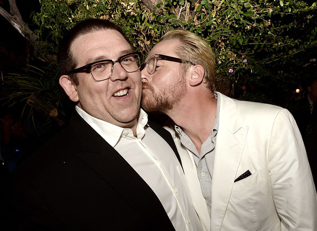 Pegg and acting partner Nick Frost