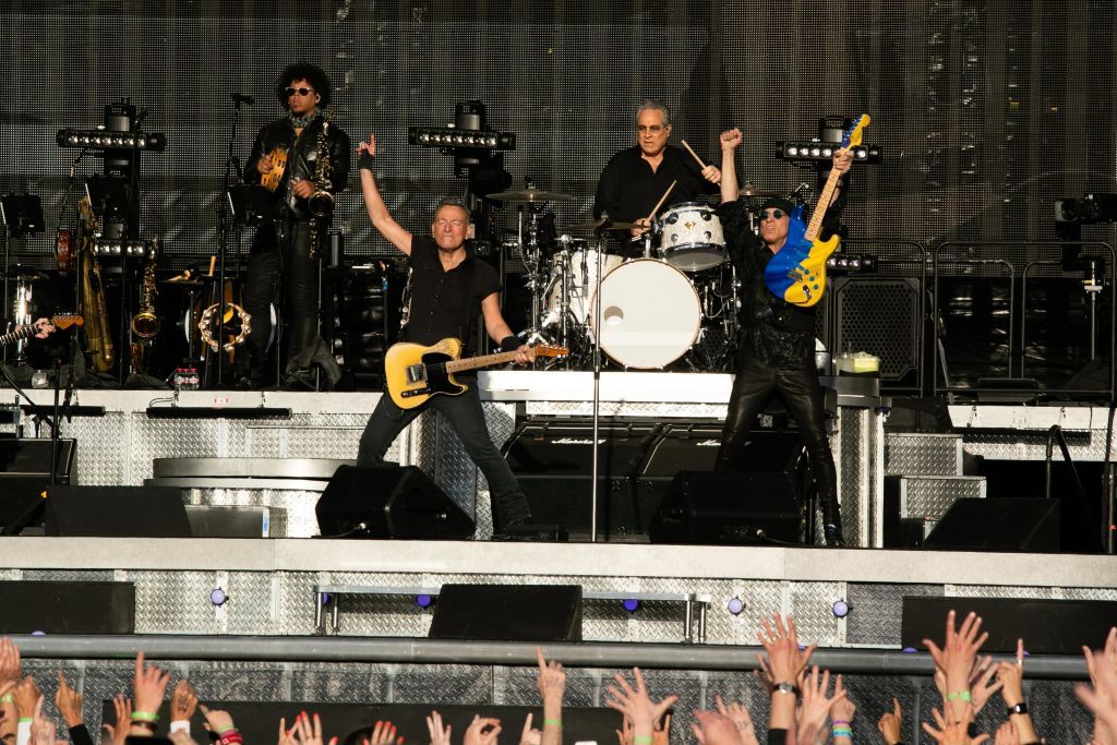 Bruce Springsteen And The E Street Perform At The RDS Arena