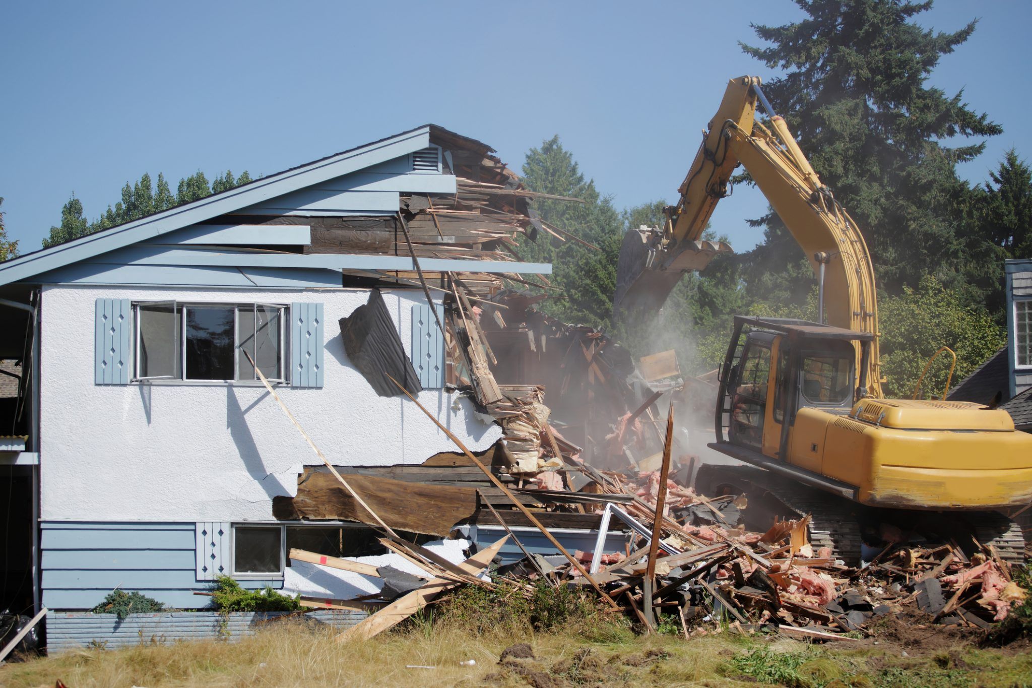 House demolished